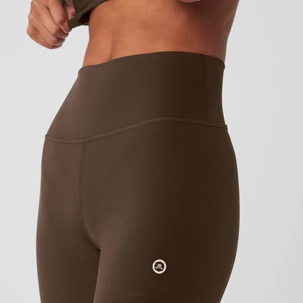 Tummy Control Cinched High Waisted Biker Short - Image 10