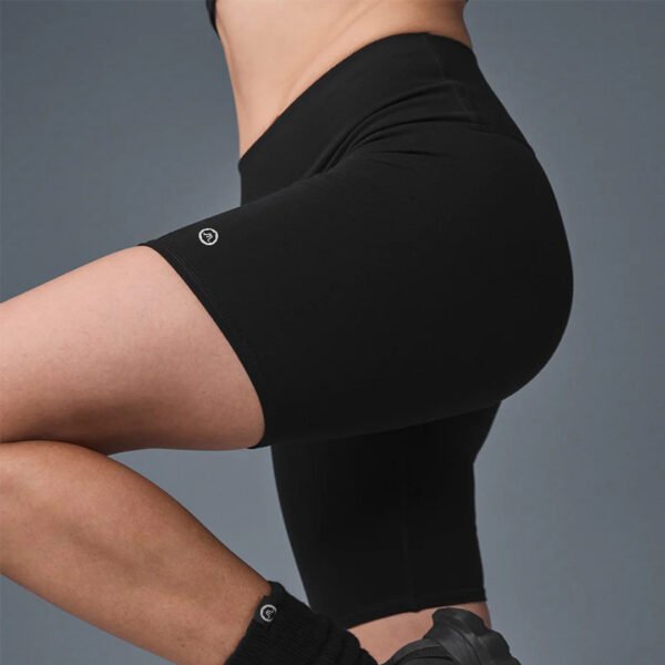 Tummy Control Cinched High Waisted Biker Short - Image 6
